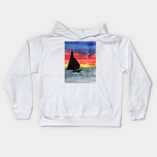 Sailboat Kids Hoodie